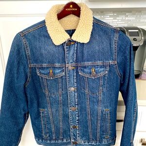 Tommy Hilfiger Classic Denim Sherpa Jacket.